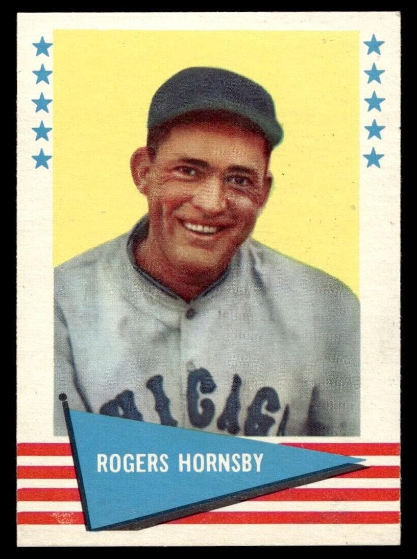 Rogers Hornsby 1961 fleer