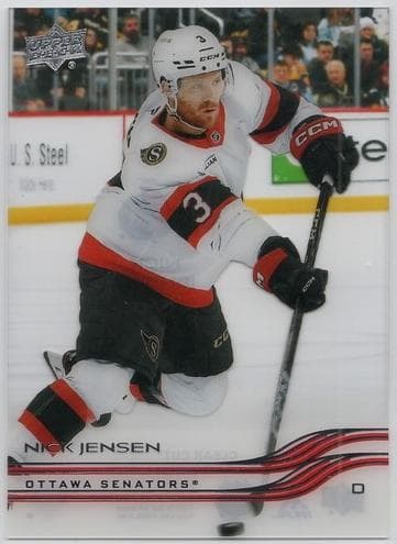 Nick Jensen trading card