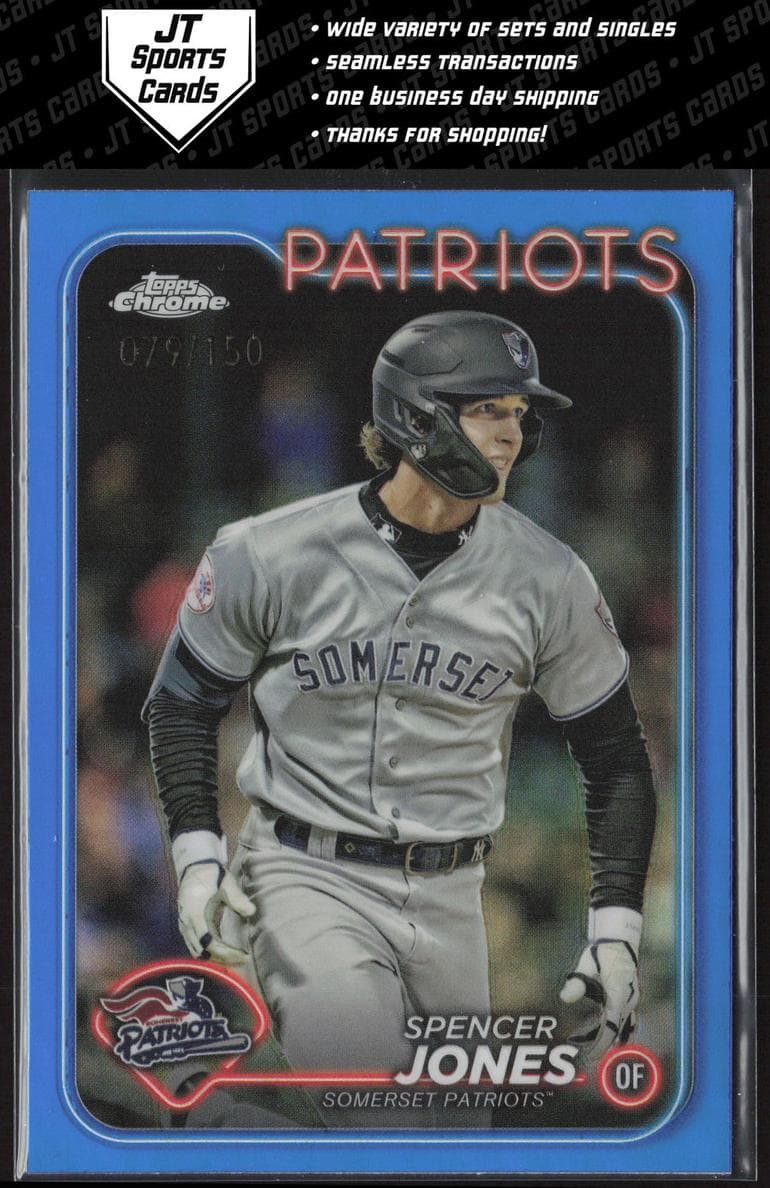 Spencer Jones 2024 topps Topps Pro Debut