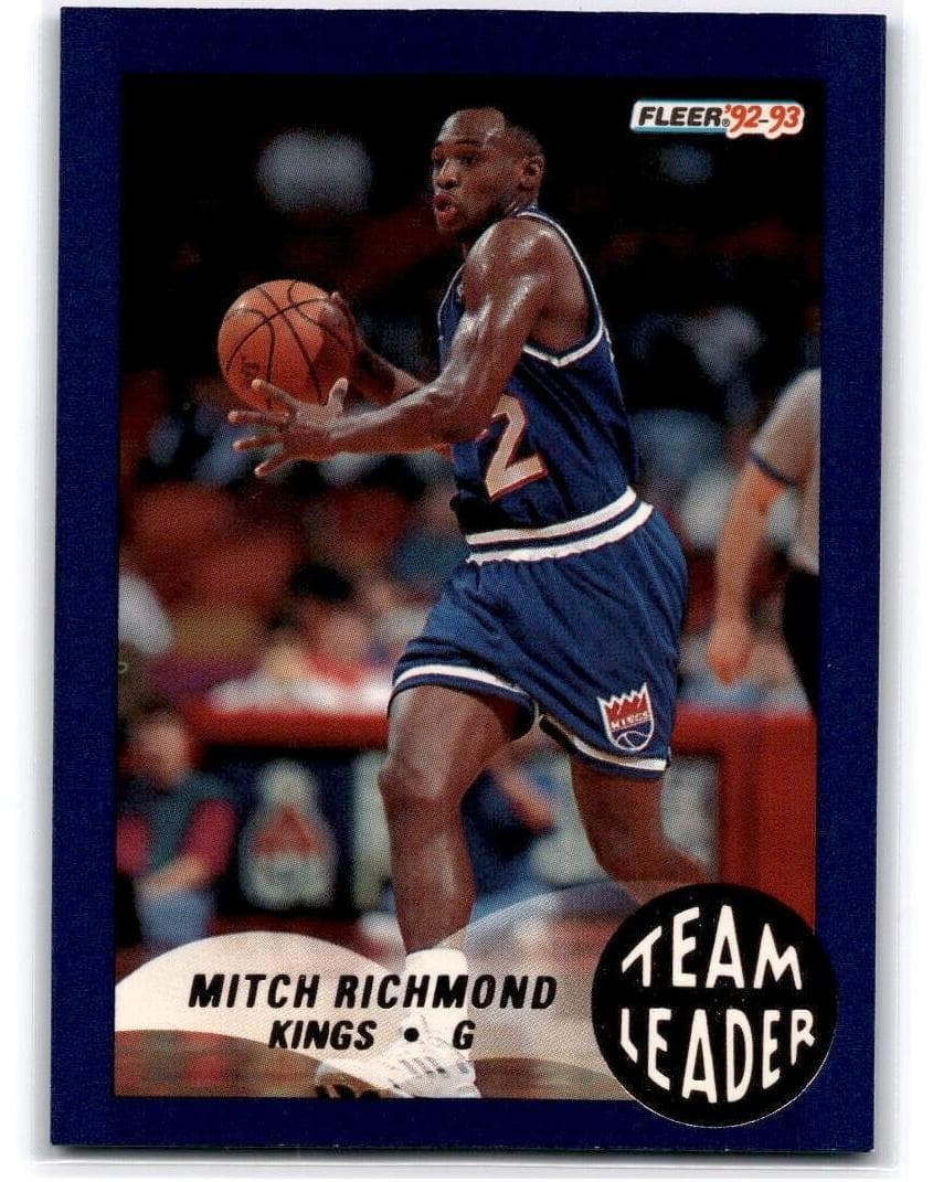 Mitch Richmond 1992 fleer
