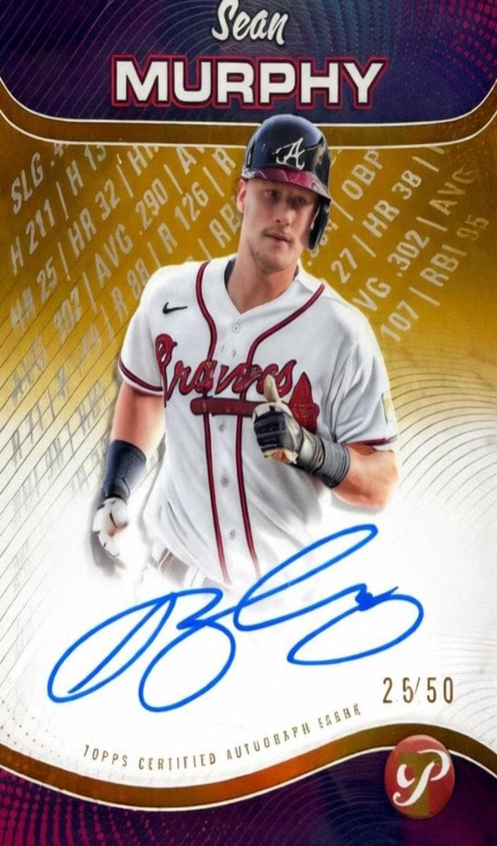 Sean Murphy 2024 topps Topps Pristine