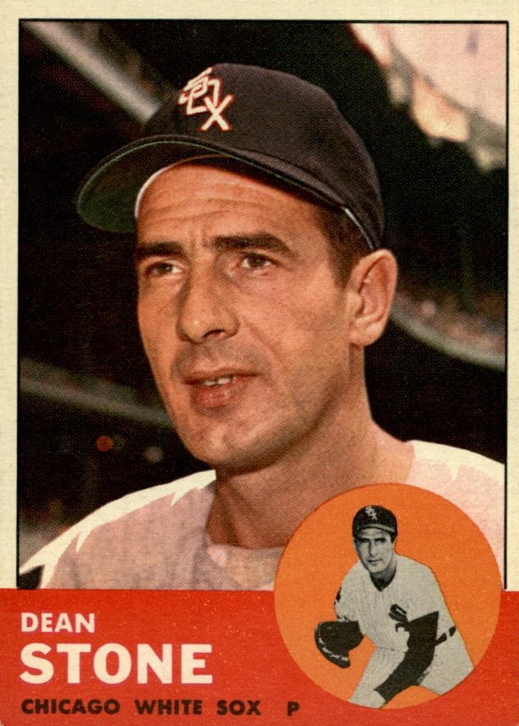 Dean Stone 1963 topps Topps