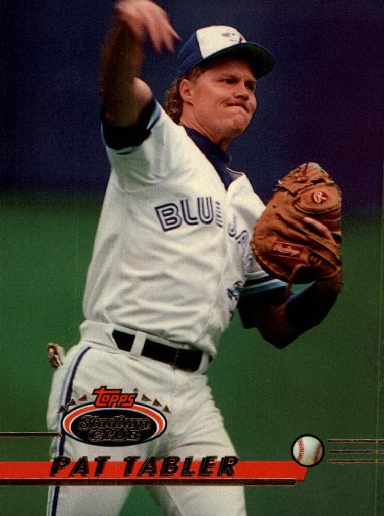 Pat Tabler 1993 unknown Stadium Club