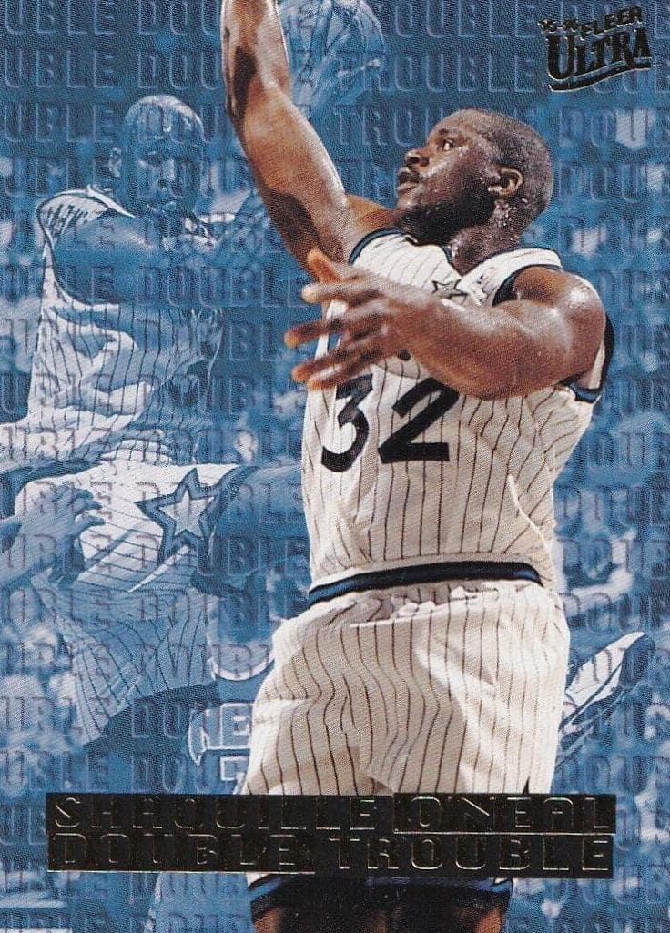 Shaquille O'Neal 1995 fleer Fleer