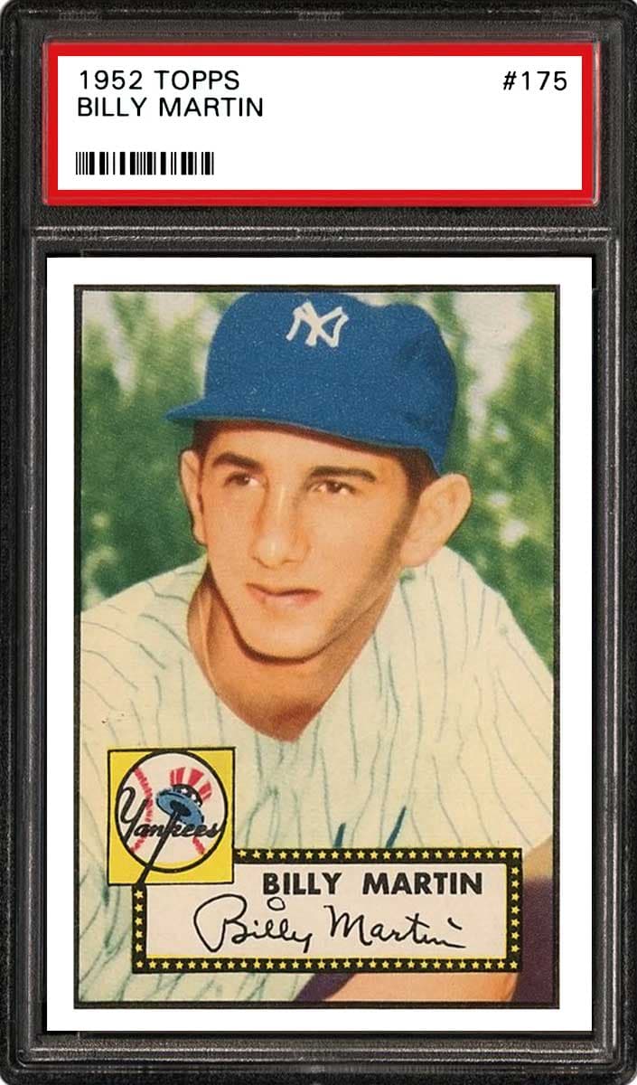 Billy Martin 1952 topps Topps
