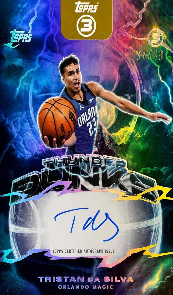 Tristan da Silva 2025 topps Topps 3