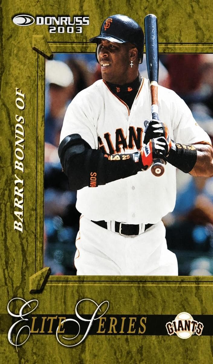 Barry Bonds 2003 panini Donruss