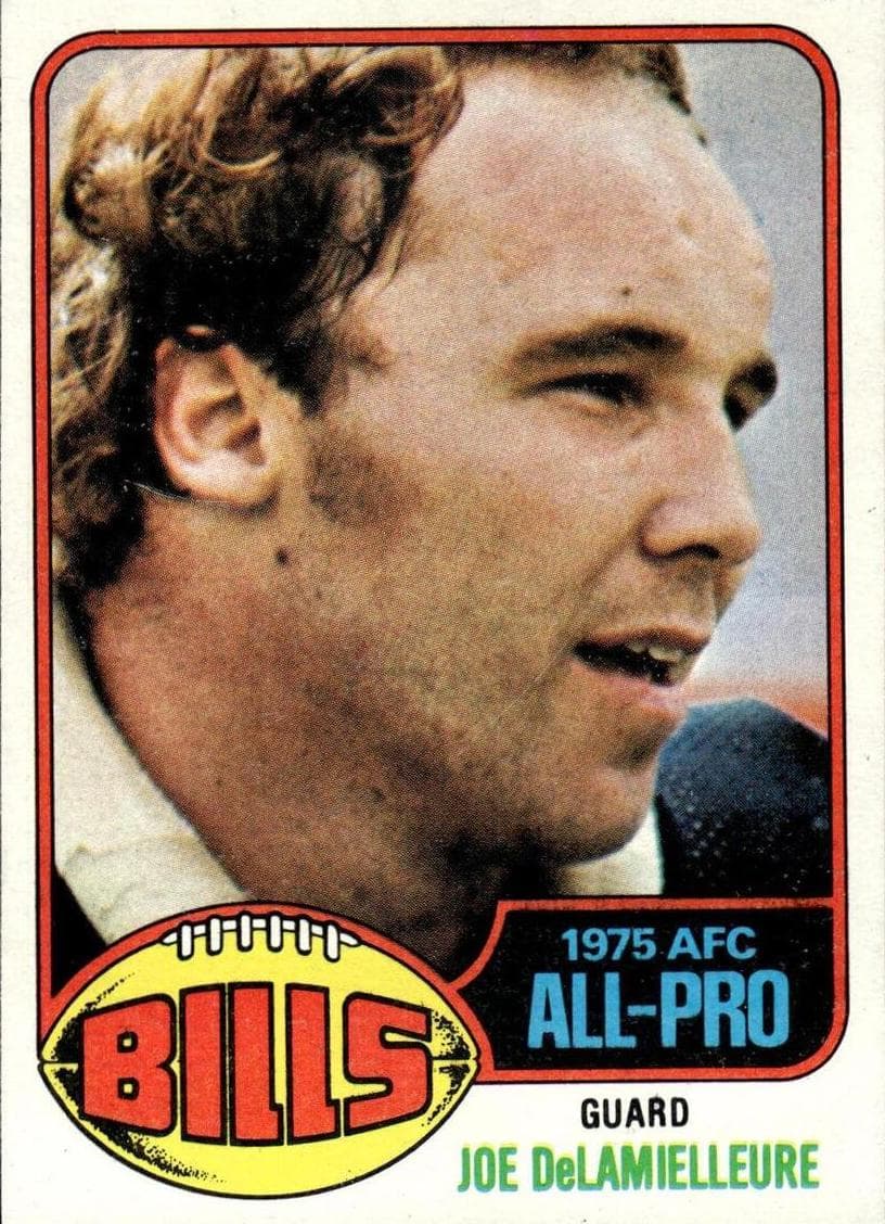 Joe DeLamielleure 1976 topps Topps