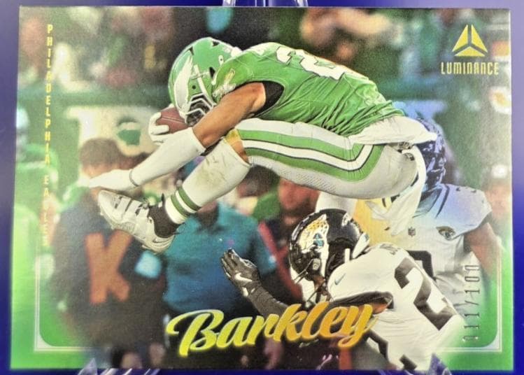 Saquon Barkley 2025 panini Panini Luminance