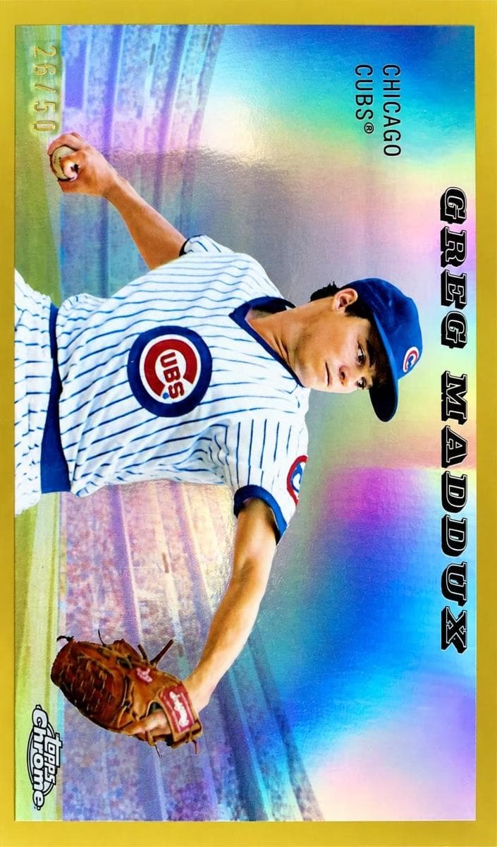 Greg Maddux 2025 topps Topps Chrome Platinum