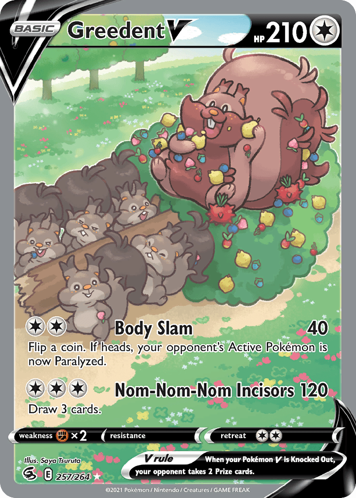 Greedent V 2024 Pokemon