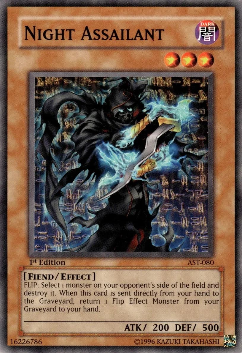 Night Assailant 2004 Yu-Gi-Oh! Ancient Sanctuary 1st Edition