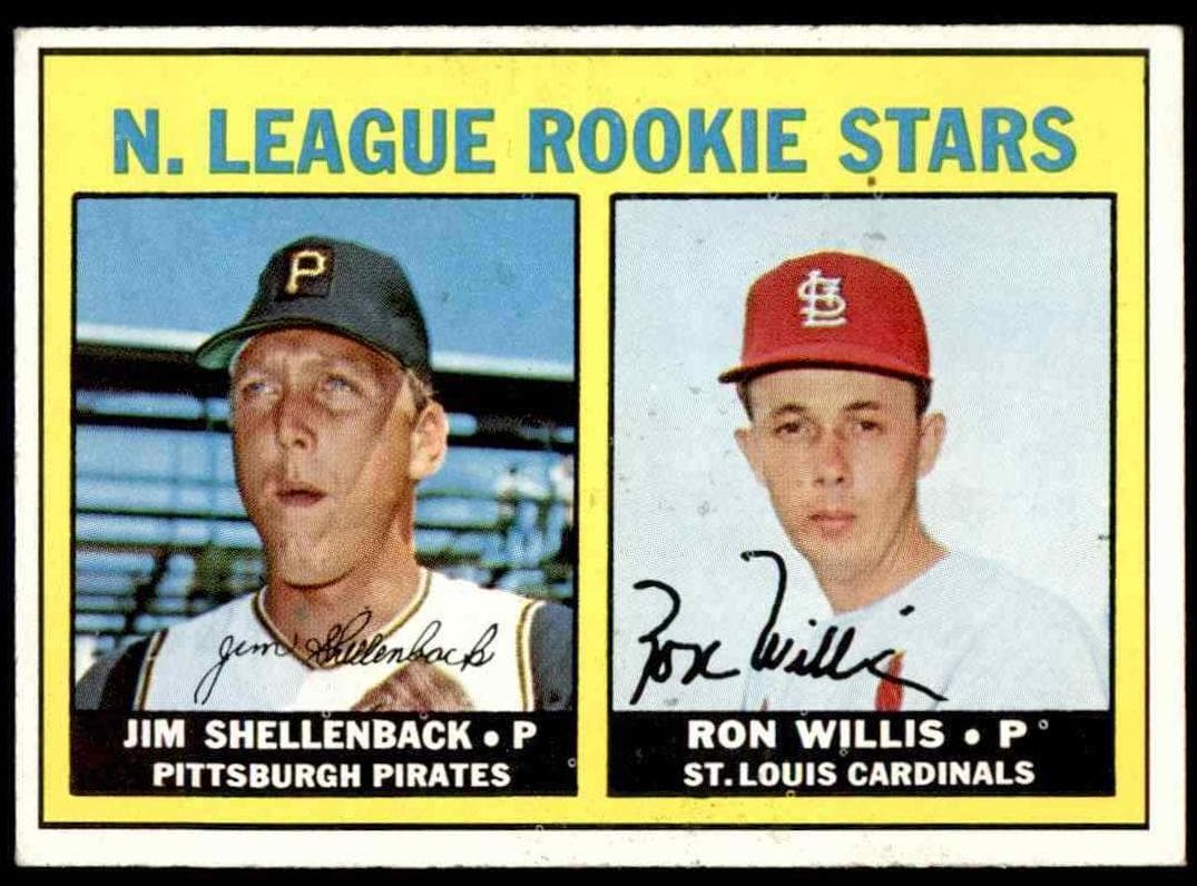 N. League Rookie Stars (Jim Shellenback / Ron Willis) #592
