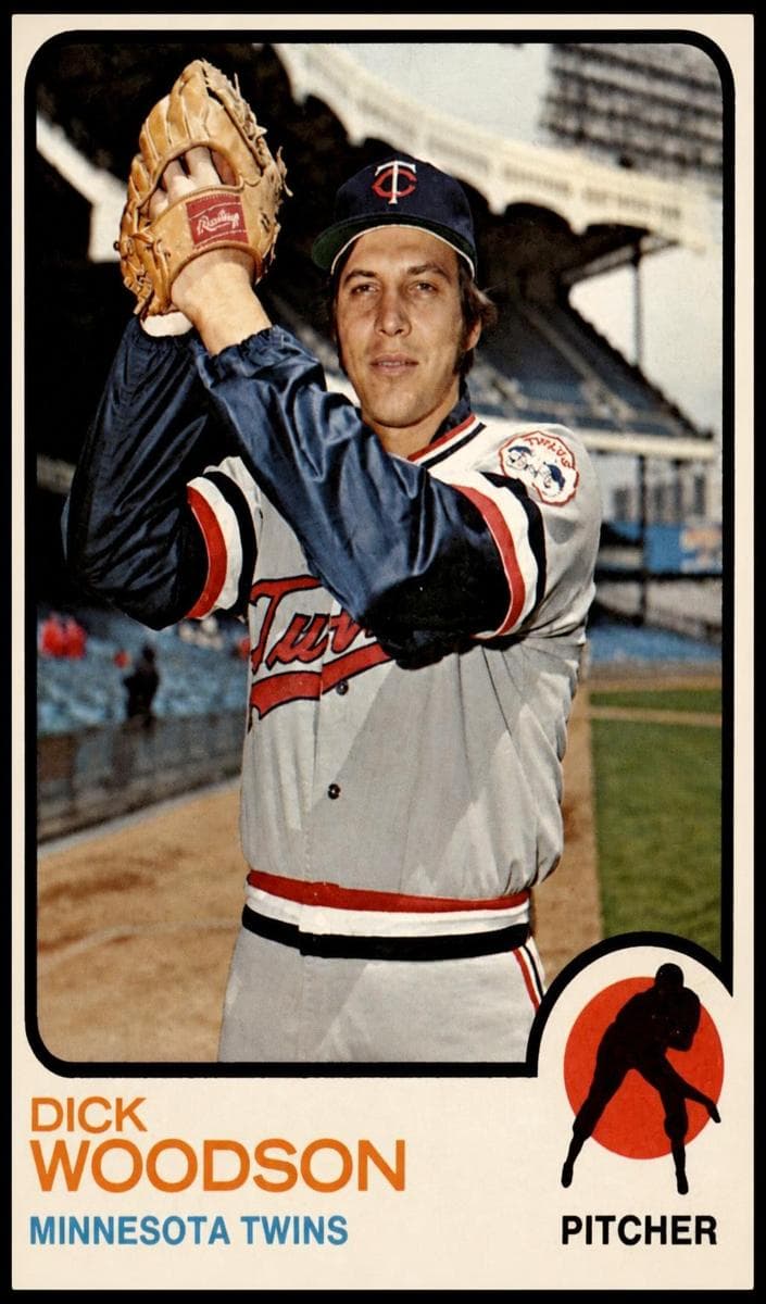 Dick Woodson 1973 topps O-Pee-Chee