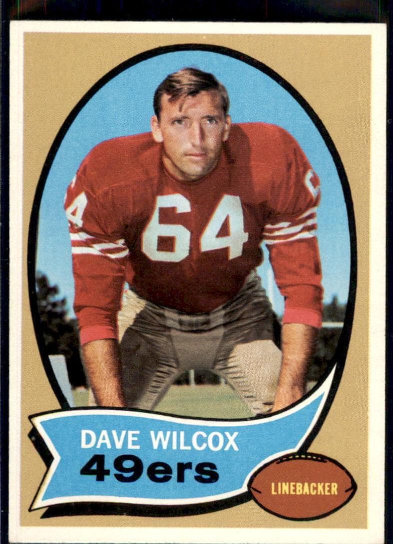 Dave Wilcox 1970 topps Topps