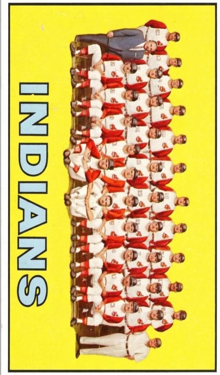Cleveland Indians 1967 topps Topps