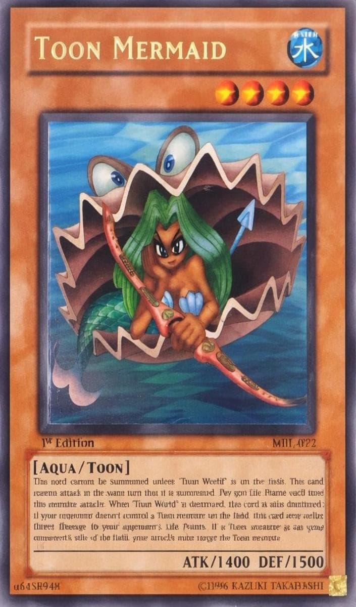 Toon Mermaid 2002 Yu-Gi-Oh! Magic Ruler