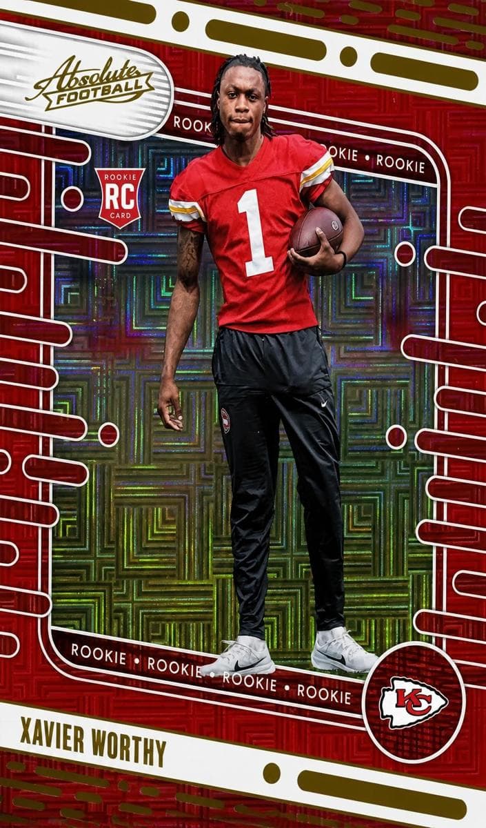 Xavier Worthy 2024 panini Panini Absolute
