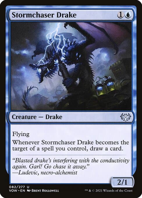 Stormchaser Drake 2022 Magic: The Gathering Innistrad: Double Feature
