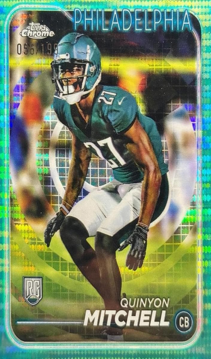 Quinyon Mitchell 2024 topps Topps Chrome