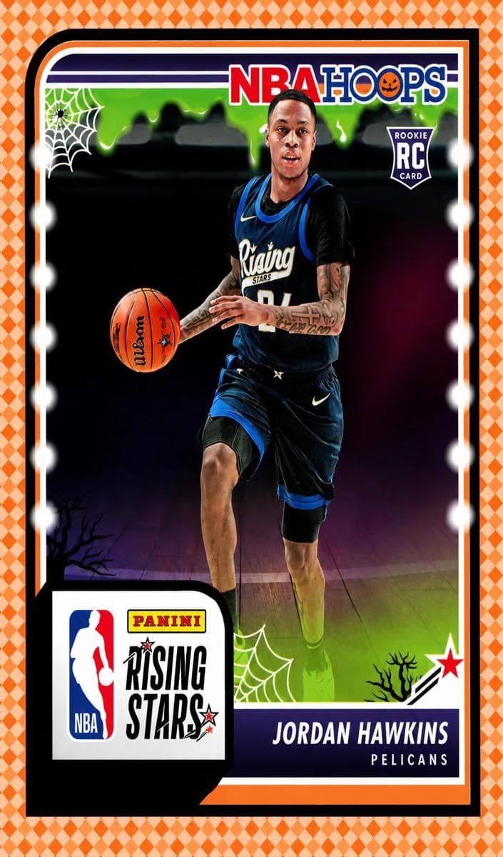 Jordan Hawkins 2023 panini Hoops Haunted Hoops