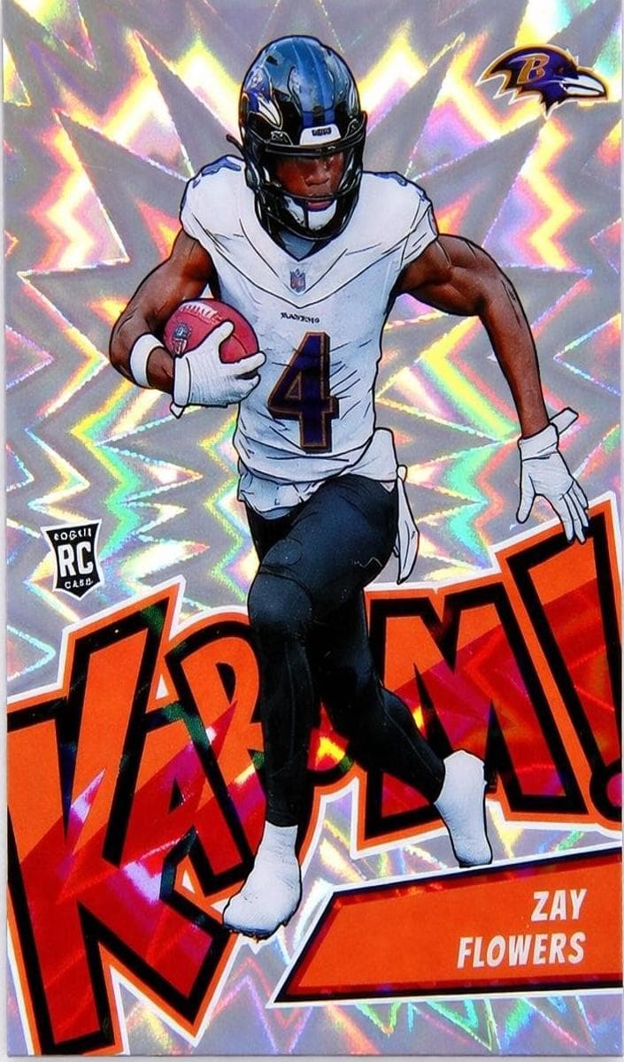 Zay Flowers 2023 panini Panini Absolute
