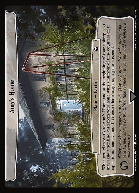 Amy's Home 2023 Magic: The Gathering Doctor Who