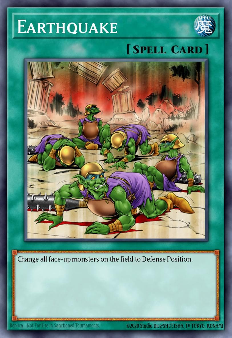 Earthquake 2014 Yu-Gi-Oh!