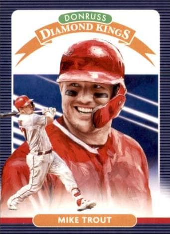 Mike Trout 2020 panini Donruss