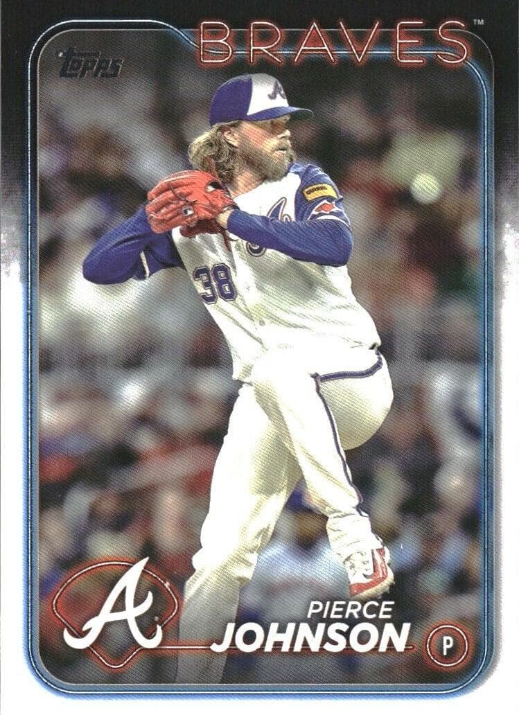 Pierce Johnson trading card