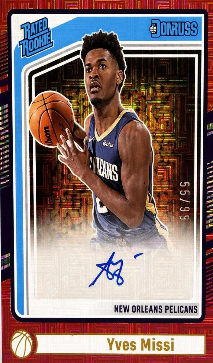 Yves Missi 2024 panini Donruss