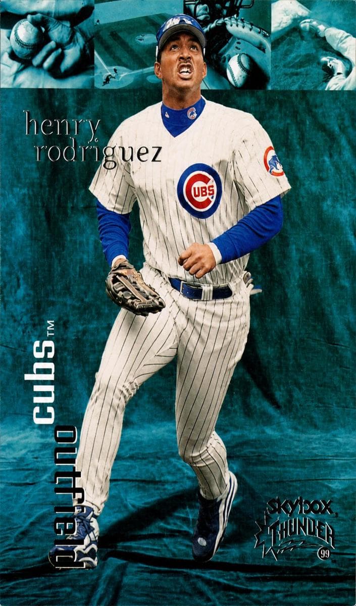 Henry Rodriguez 1999 fleer SkyBox Thunder