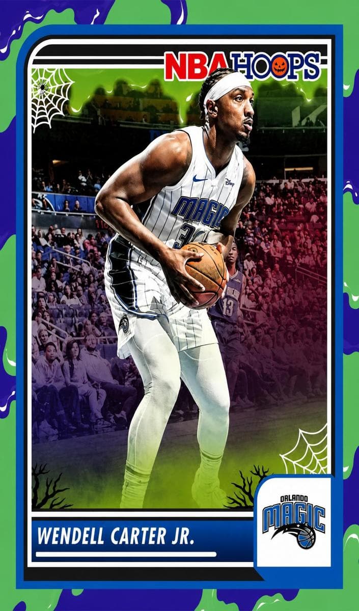 Wendell Carter Jr. 2023 panini Hoops Haunted Hoops