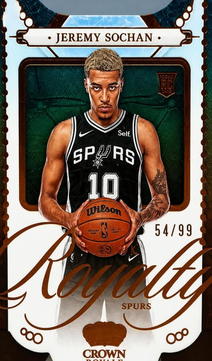 Jeremy Sochan 2022 panini Panini Crown Royale