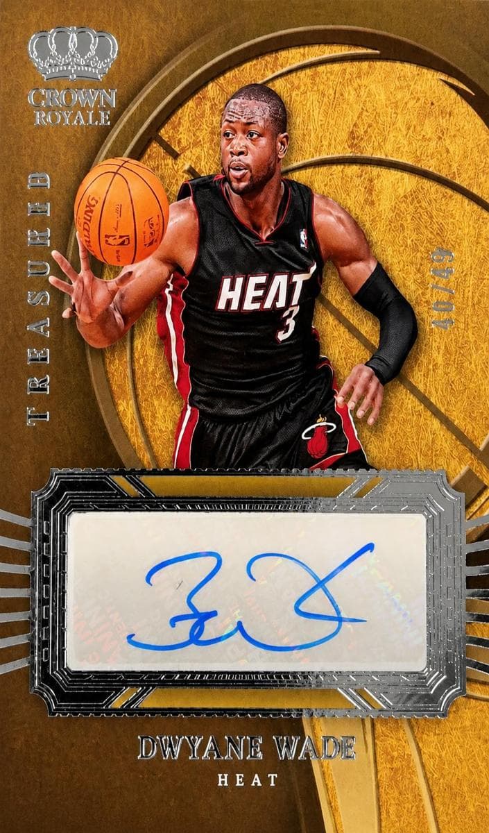 Dwyane Wade 2023 panini Panini Crown Royale