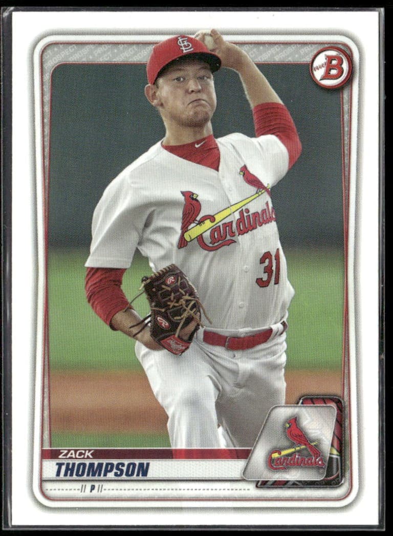 Zack Thompson 2020 bowman Bowman