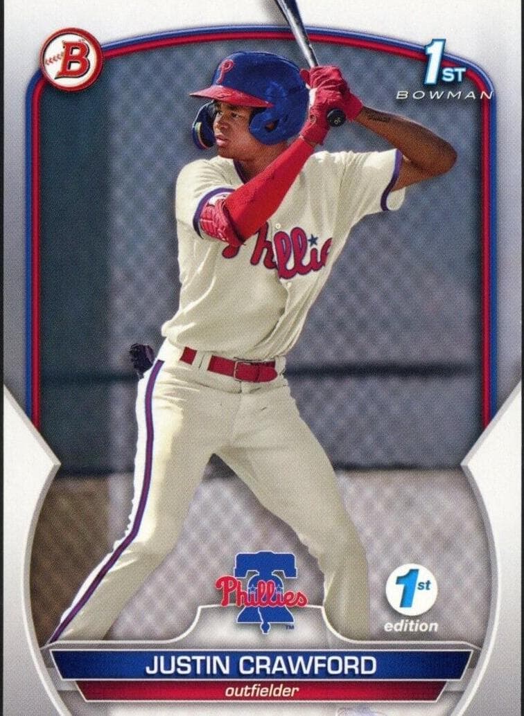 Justin Crawford 2023 bowman