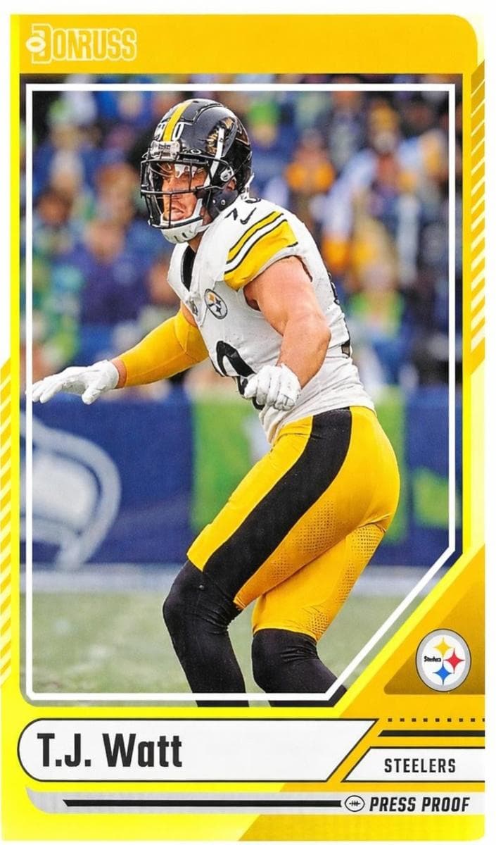 T.J. Watt 2024 panini Panini Donruss