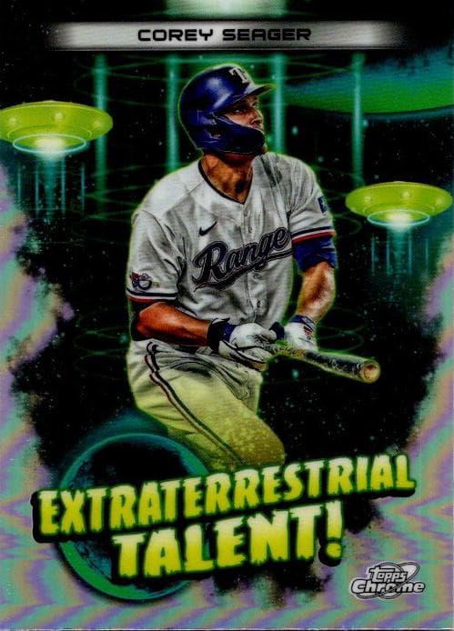 Corey Seager 2023 topps Topps Cosmic Chrome