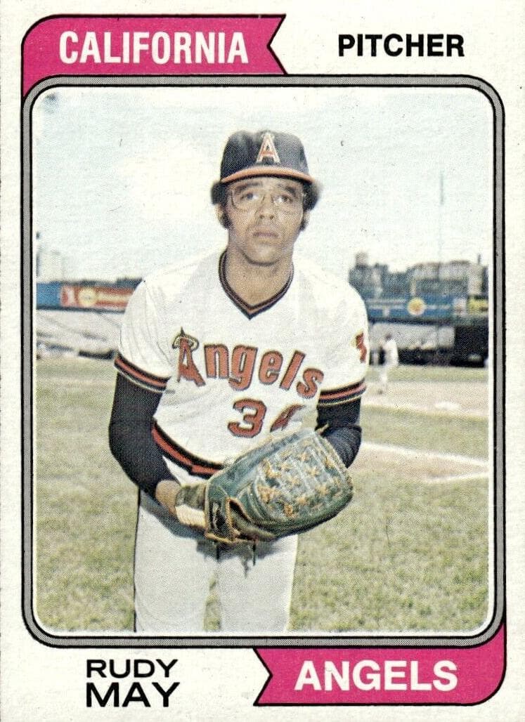 Rudy May 1974 topps