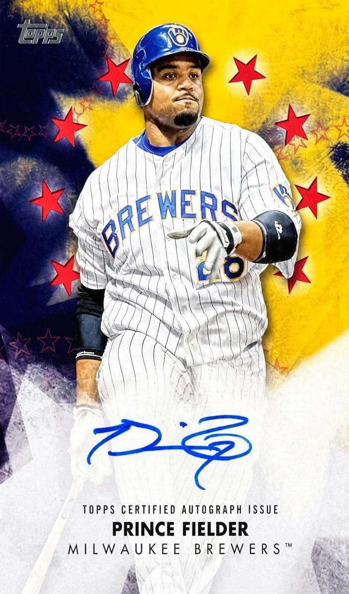 Prince Fielder 2024 topps Topps