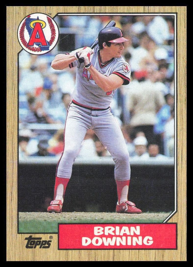 Brian Downing 1987 topps Topps