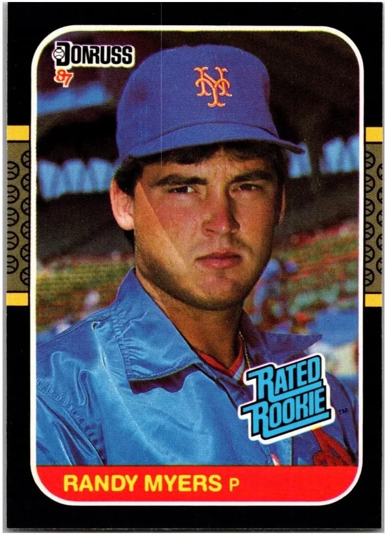Randy Myers trading card