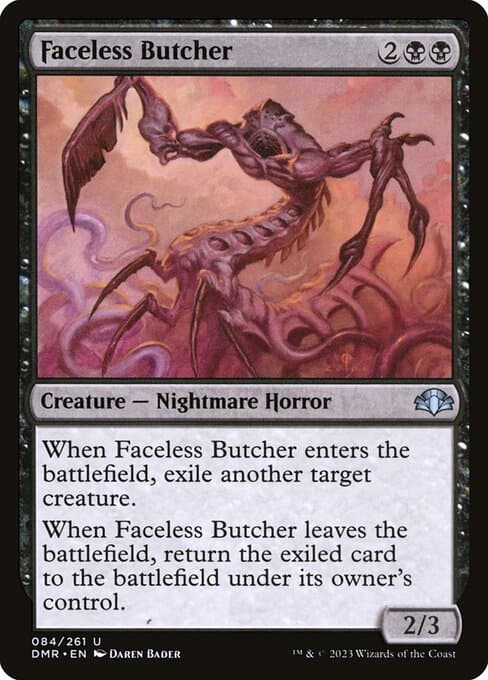 Faceless Butcher 2004 Magic: The Gathering Torment