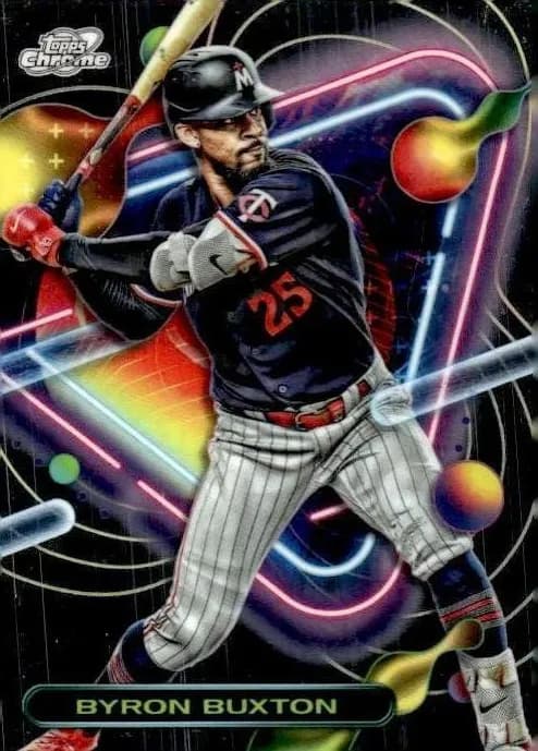 Byron Buxton 2023 topps Topps Cosmic Chrome