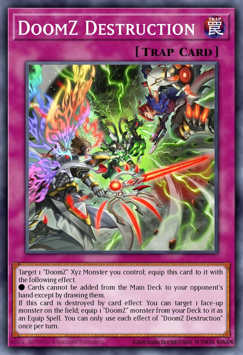 DoomZ Destruction 2025 Yu-Gi-Oh! Doom of Dimensions