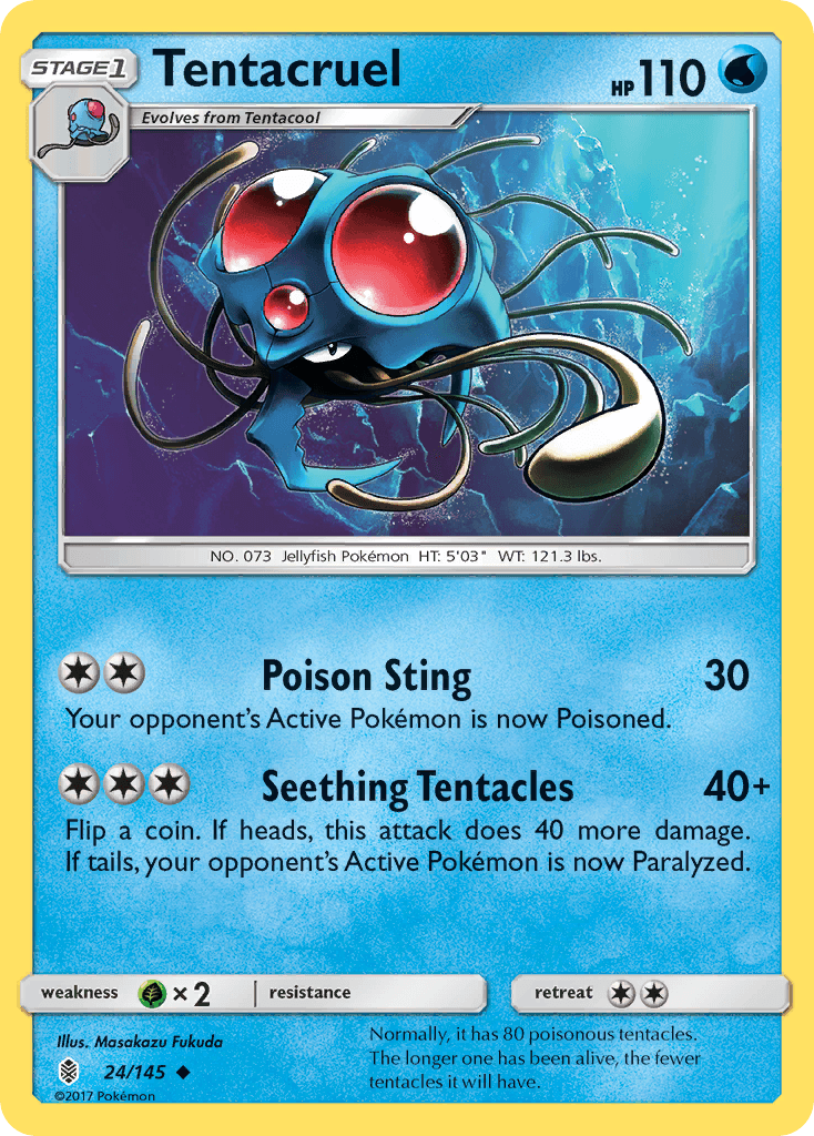Tentacruel 2017 Pokemon