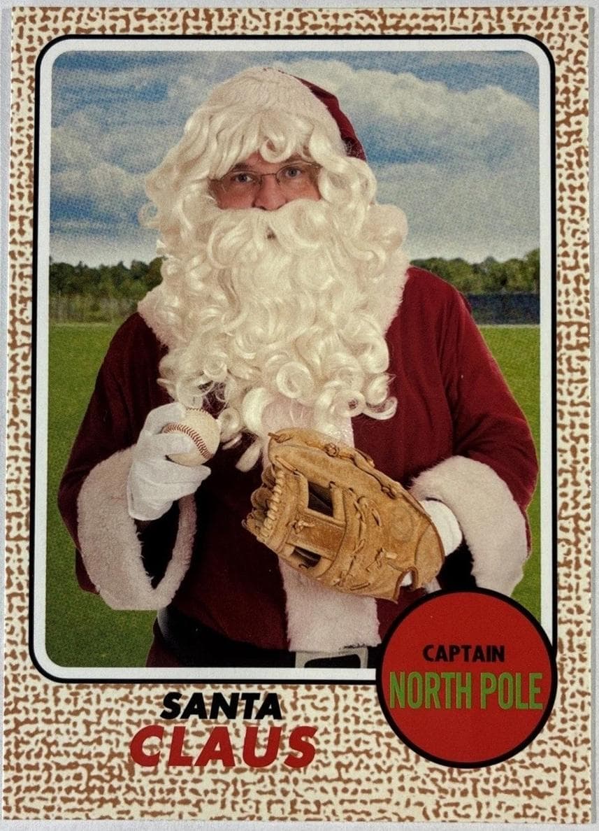 Santa Claus 2025 topps Topps Holiday