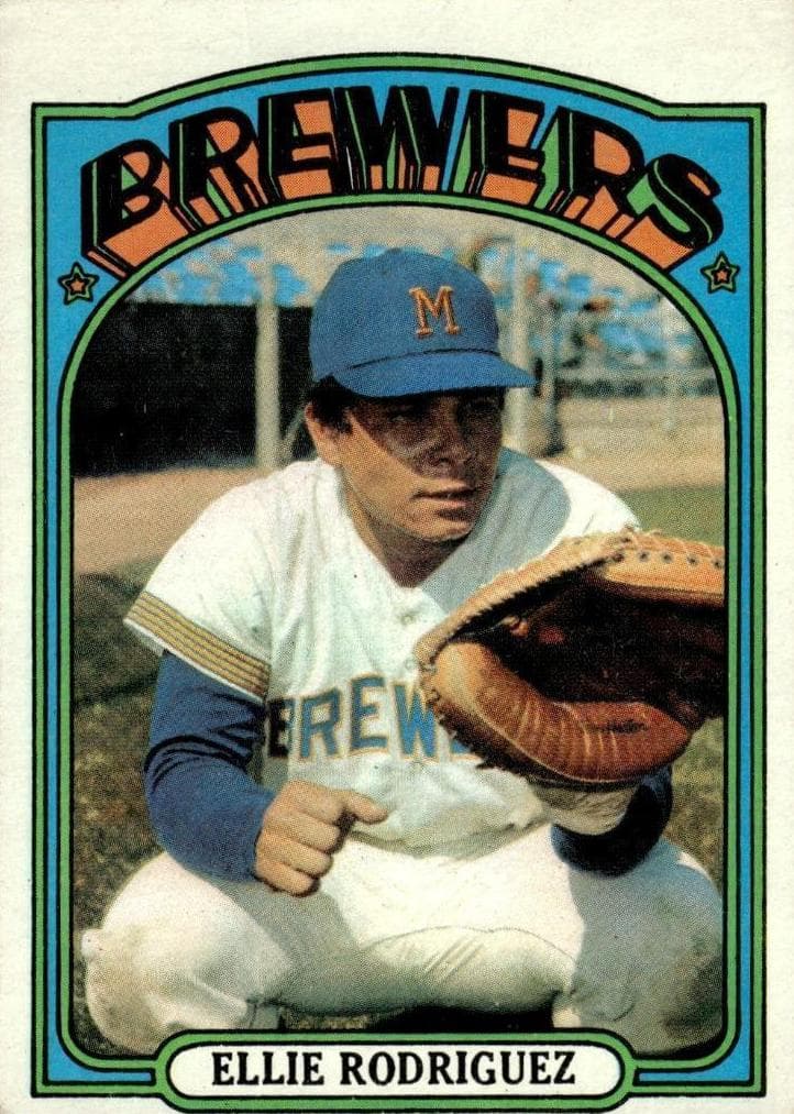 Ellie Rodriguez 1972 topps Topps