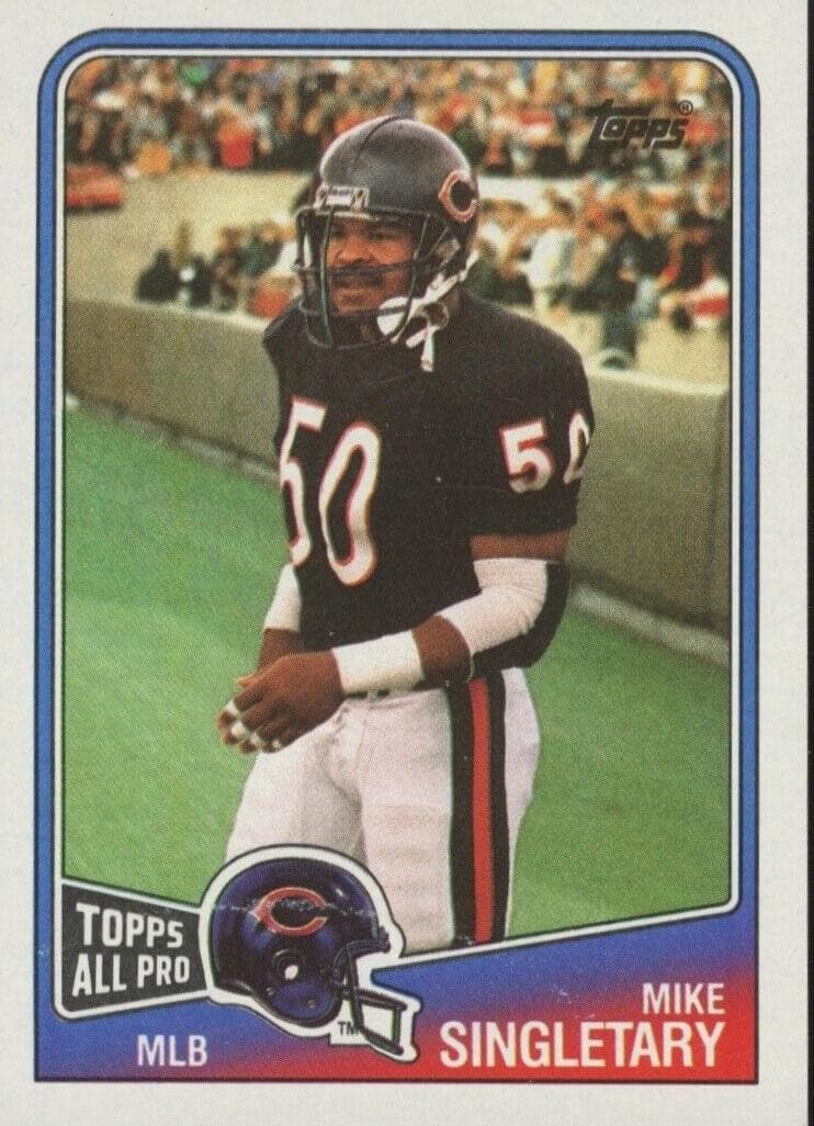 Mike Singletary 1988 topps Topps